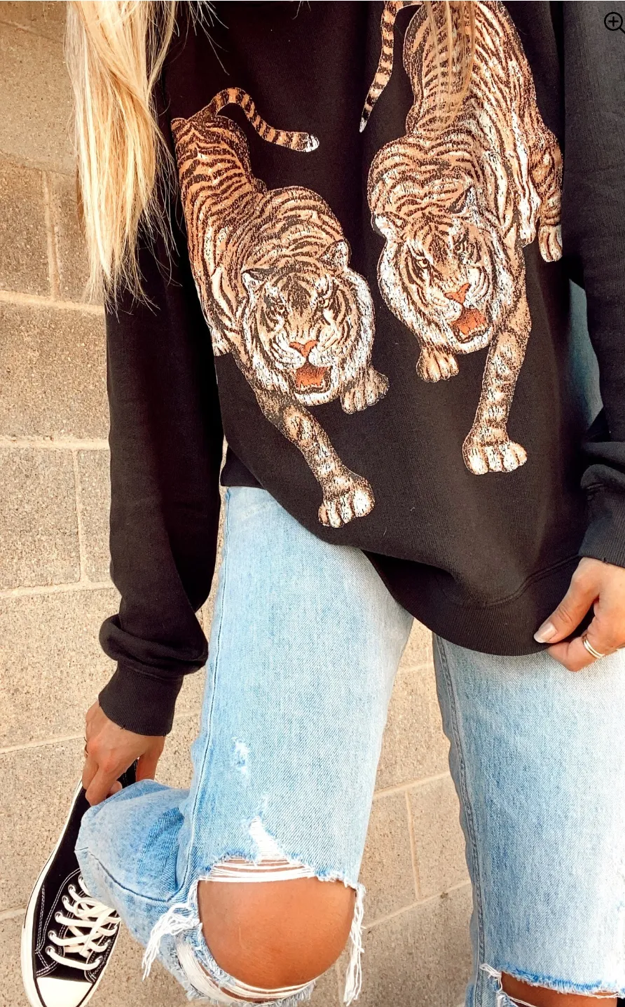 NEW!! Simon Tiger Pullover by Show Me Your MuMu