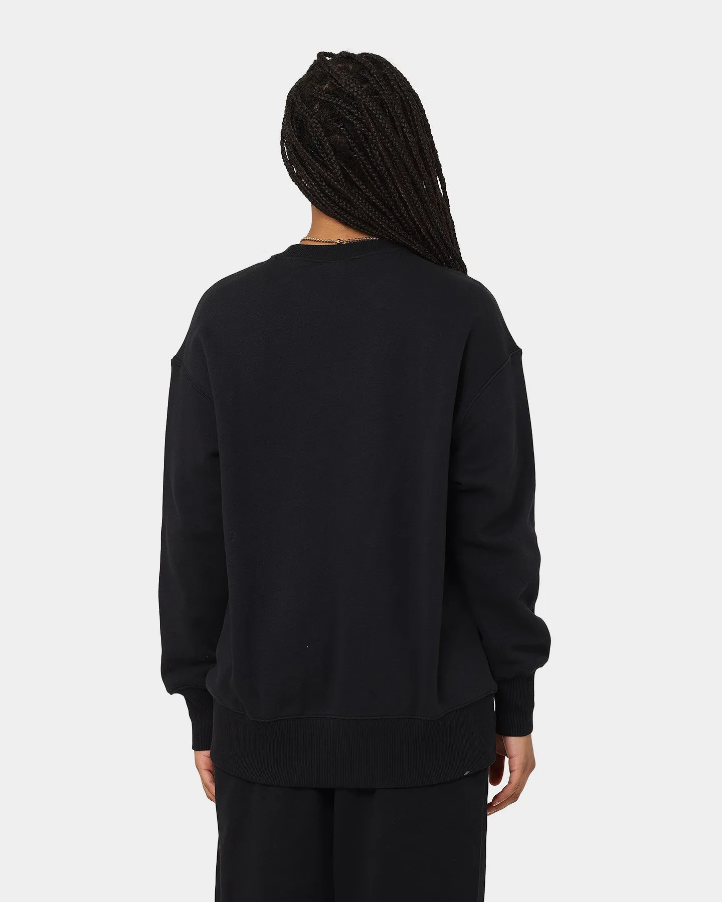 Nike Women's Nike Sportswear Style Fleece Oversized Crewneck Black/Sail