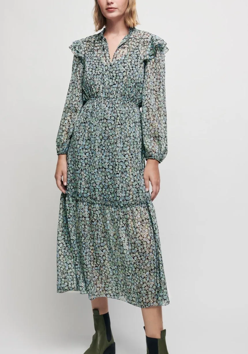 Nonothing| Printed chiffon dress