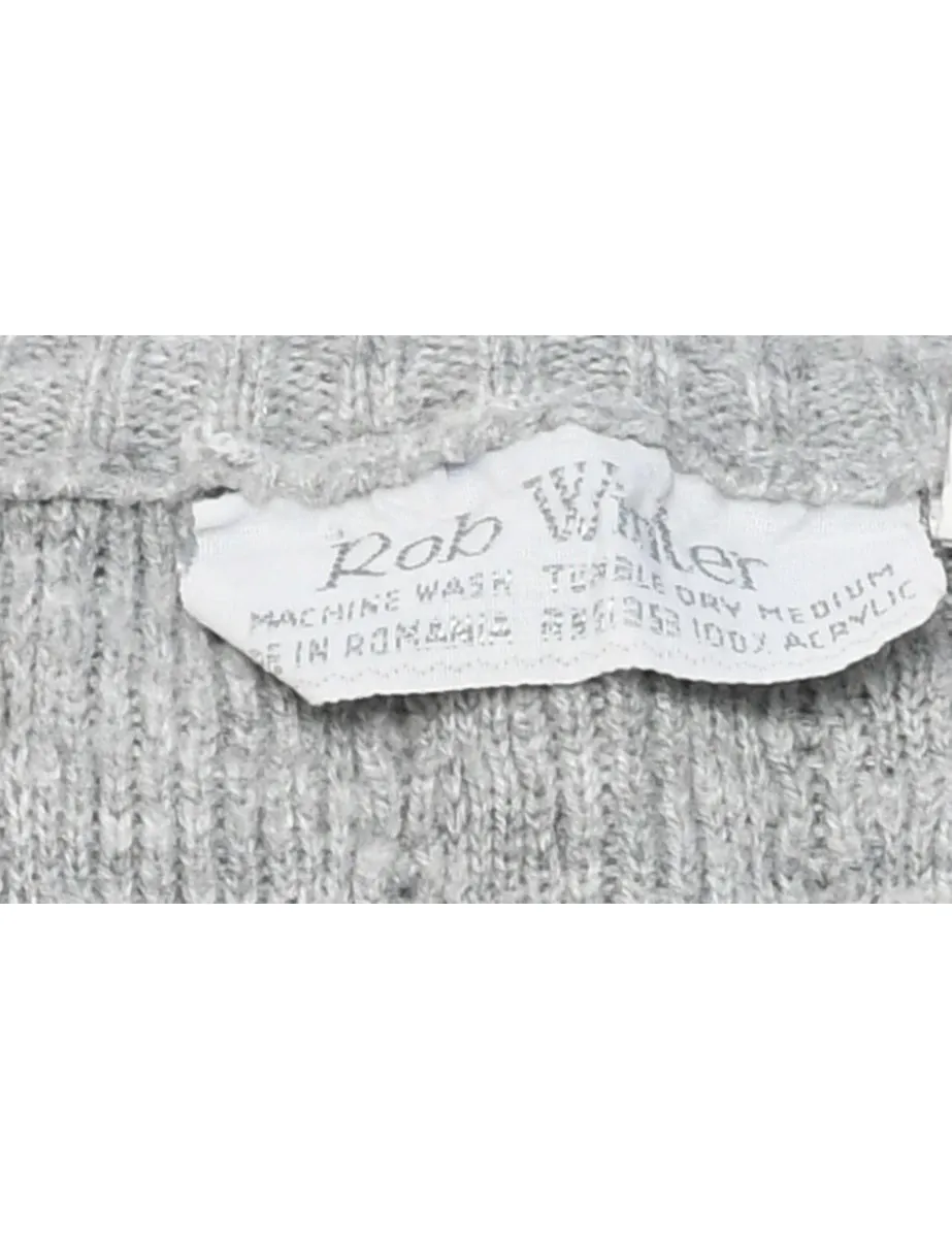 Nordic Grey Jumper - M