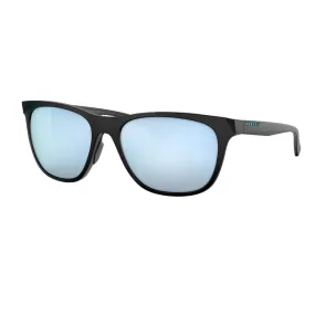 Oakley Leadline Polarized Sunglasses - Matte Black/Prizm Deep Water