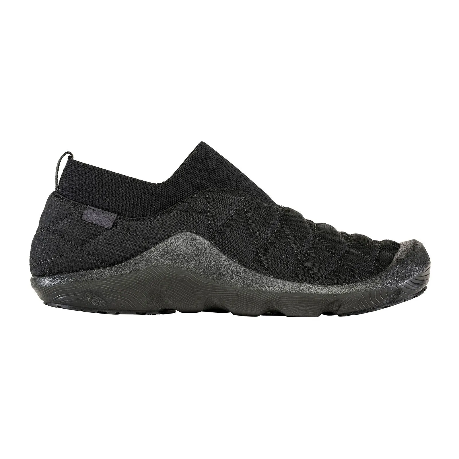 Oboz Whakata Puffy Low Slip On (Unisex) - Black Sea