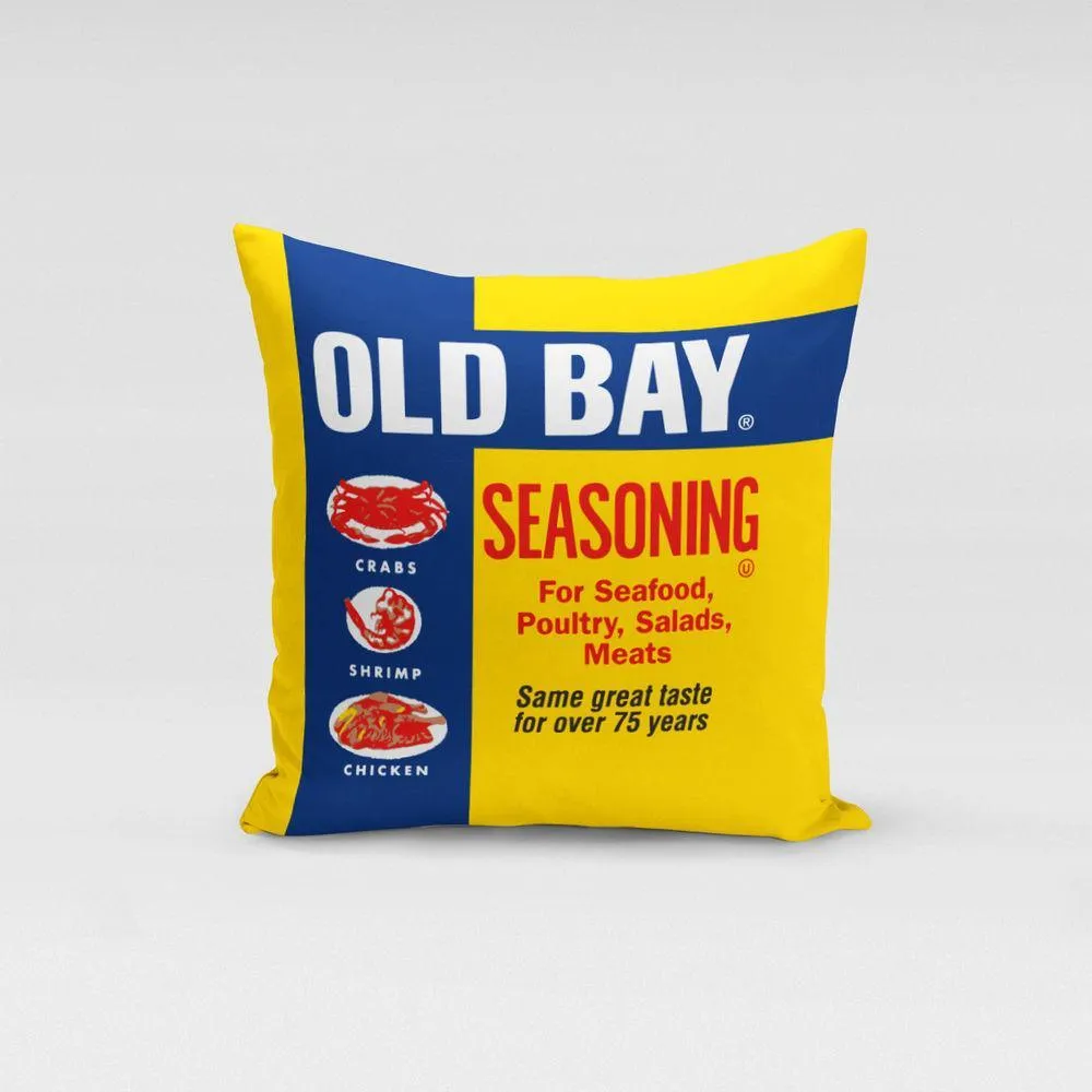 OLD BAY Can / Throw Pillow