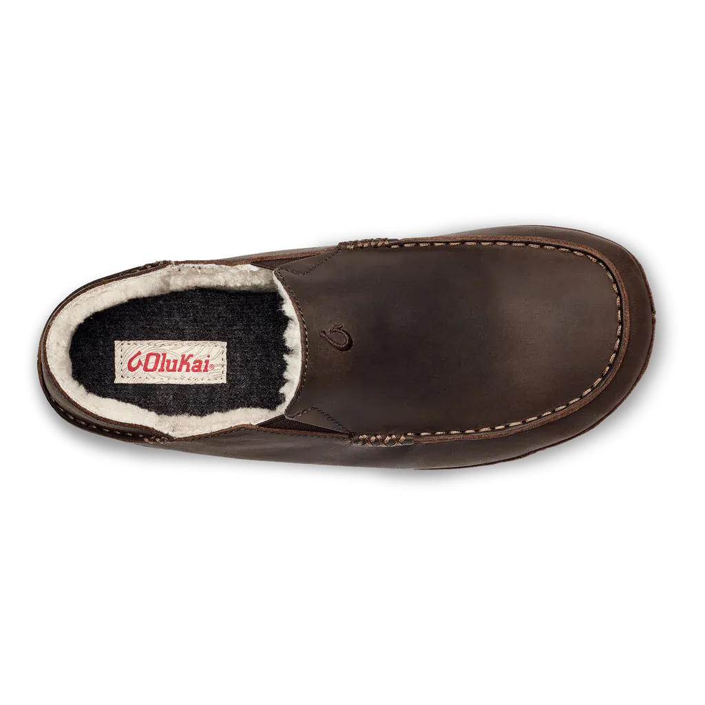 Olukai Men's Moloa Slipper Dk Wood