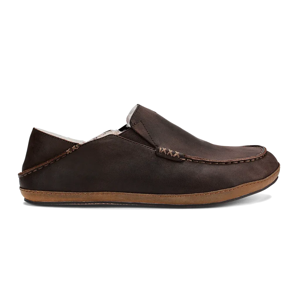 Olukai Men's Moloa Slipper Dk Wood