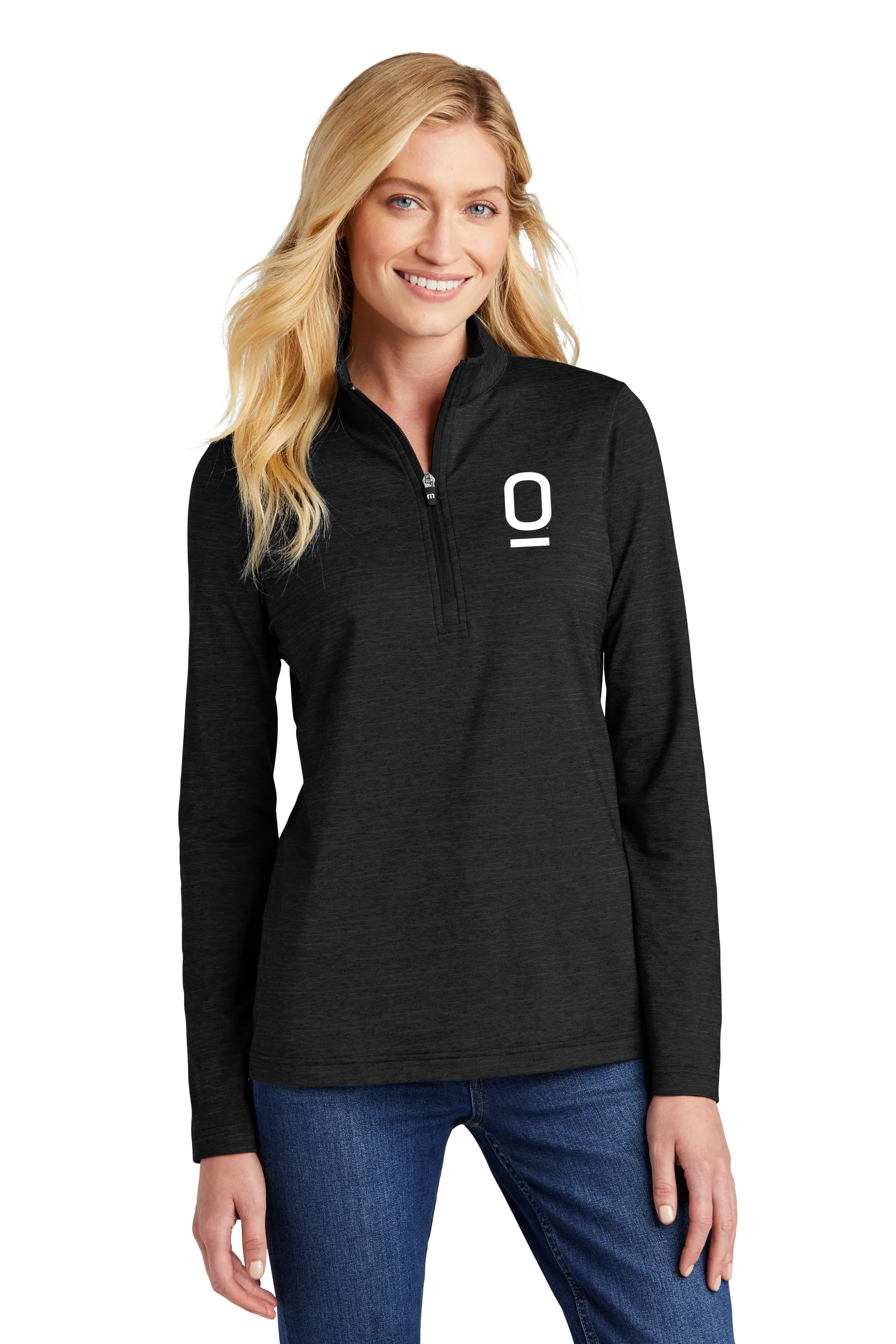 Origence Travis Mathew Ladies 1/4 Zip Pullover - Black