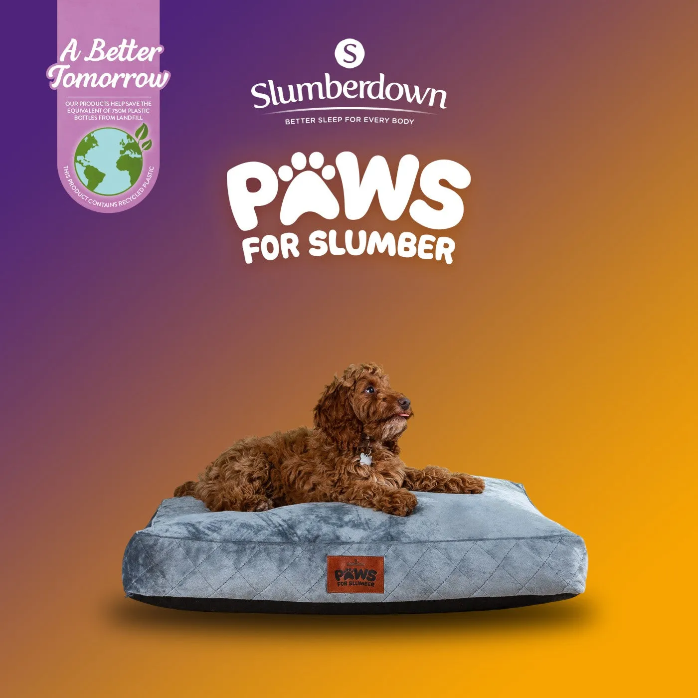 Paws for Slumber Luxury Pet Bed