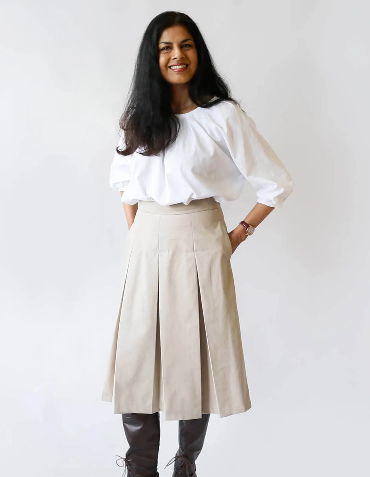 PDF Pattern - Pleated Skirt | The Makers Atelier