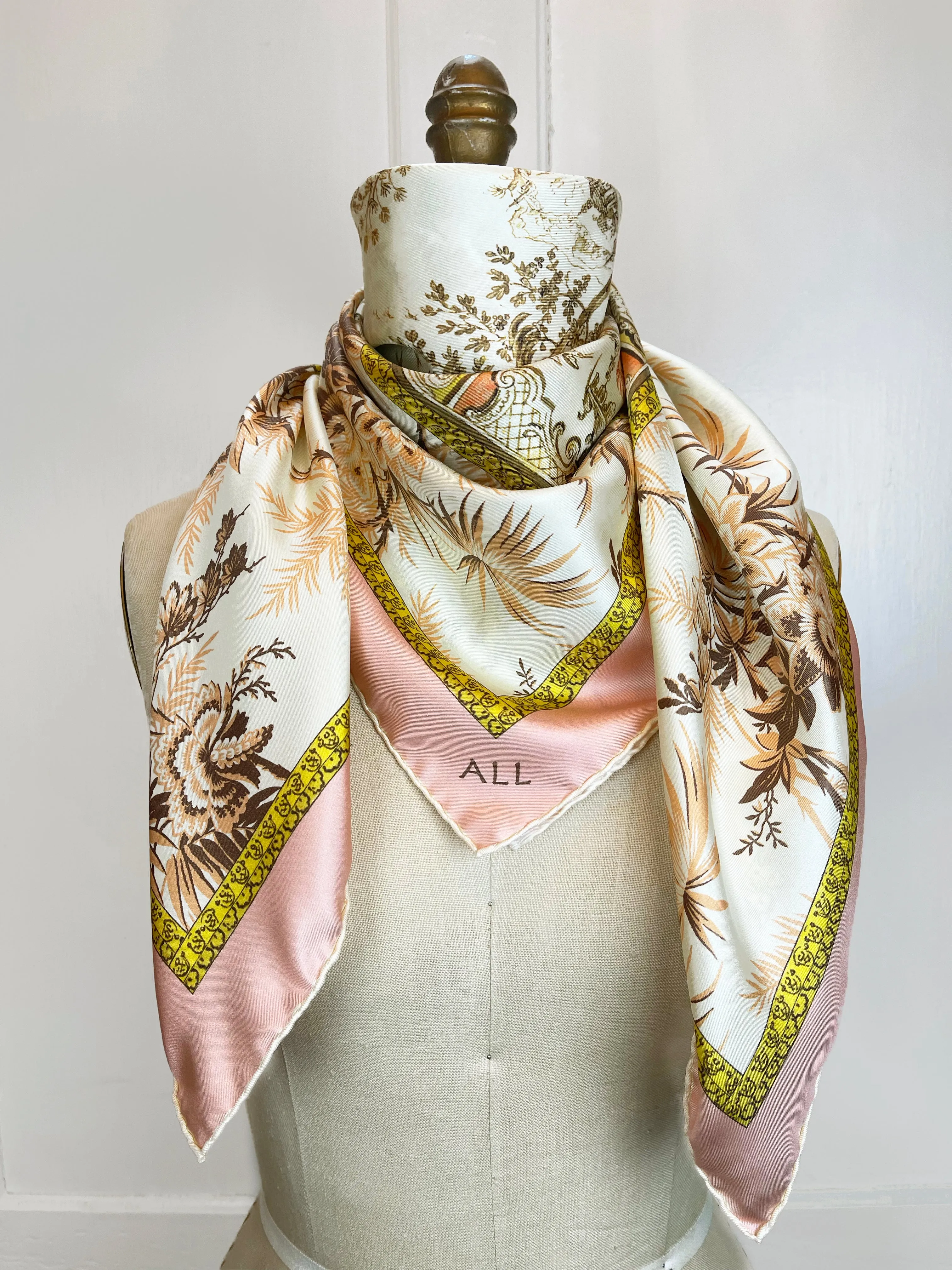 Personalized Mural Menagerie Scarf