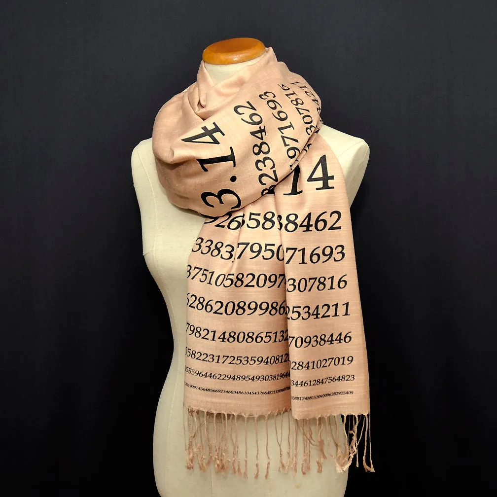 Pi Number  Scarf/Shawl/Wrap