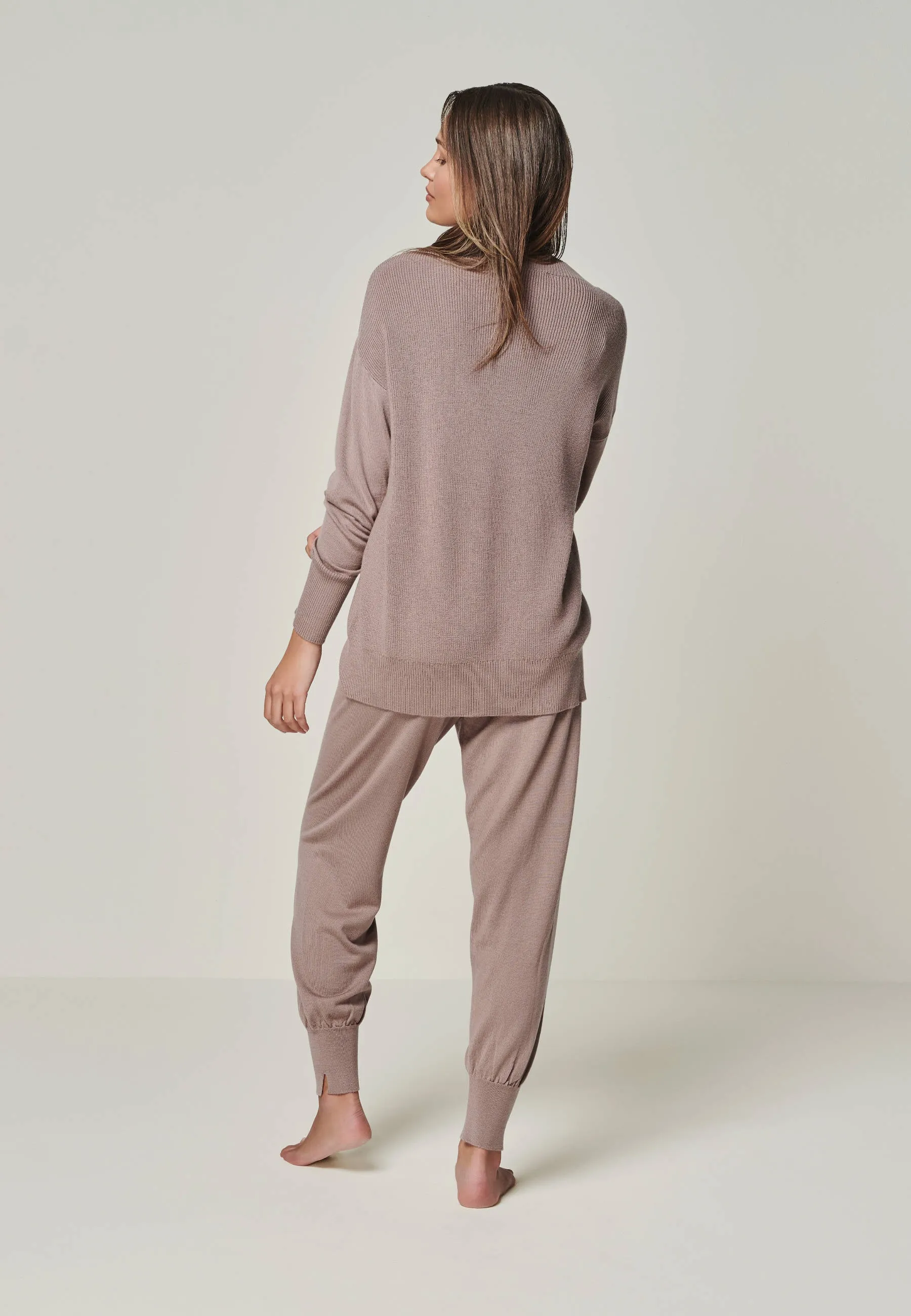 PULLOVER BELLA - Feinstrick Rundhals Pullover