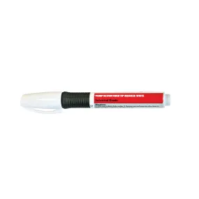 Pump Action Fiber Tip Marker White