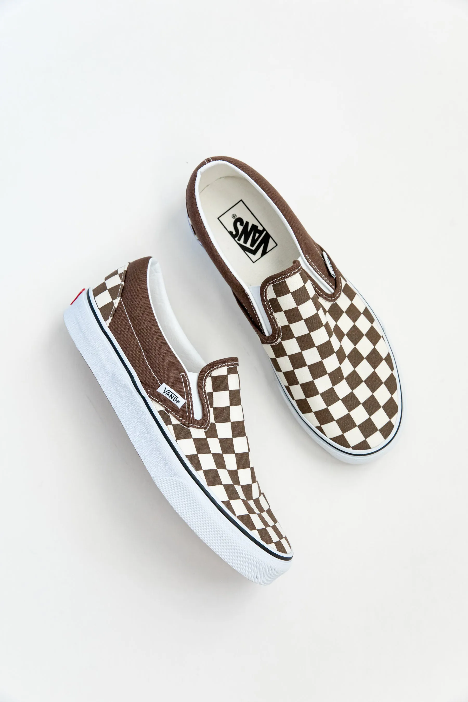 Rain Drum Checkerboard Slip-On