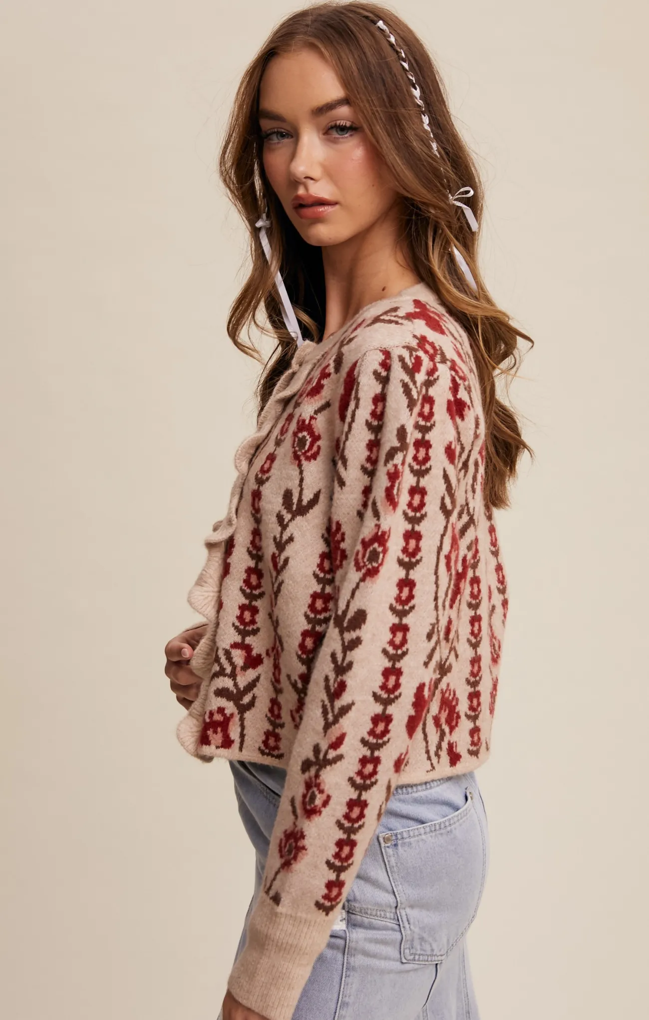 Ramona Floral Cardigan