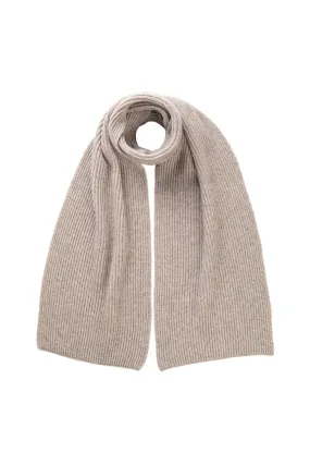 Ribbed Cashmere Scarf