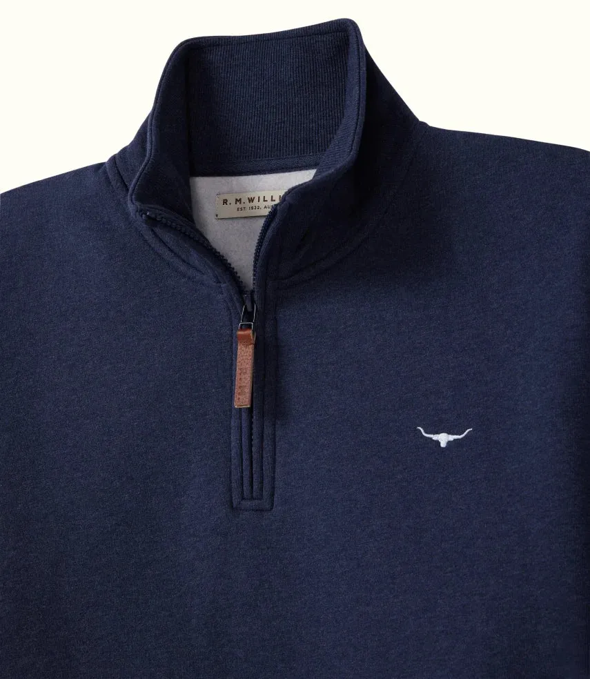 R.M.Williams - Mulyungarie Fleece - Navy