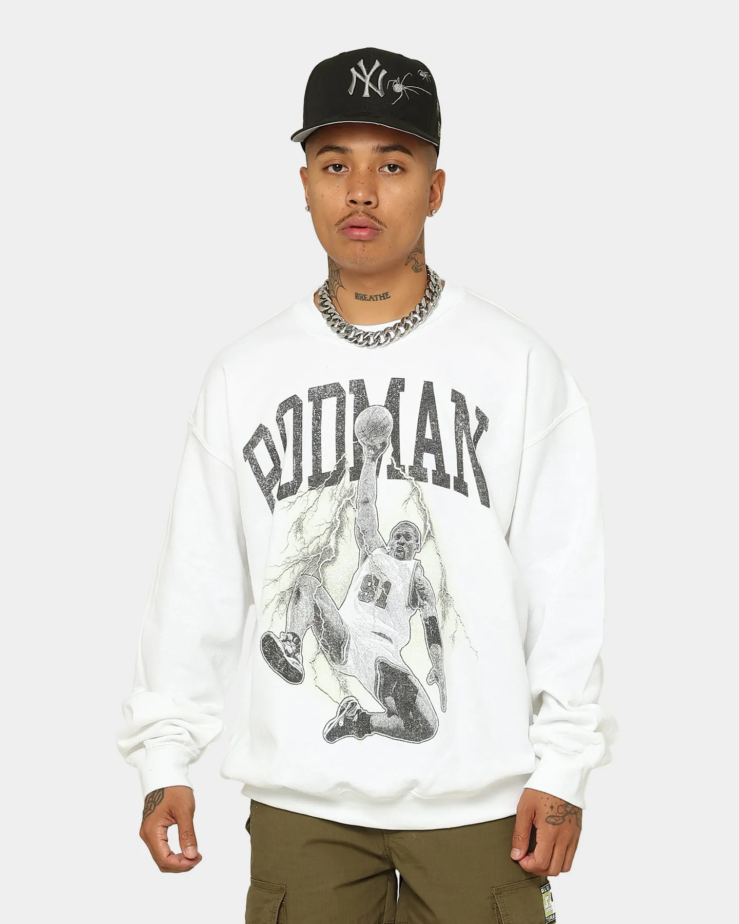 Rodman Brand Rodman Dunk UV Crewneck White