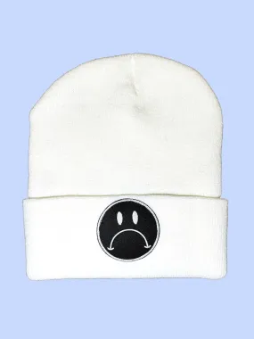 Sad Face Beanies