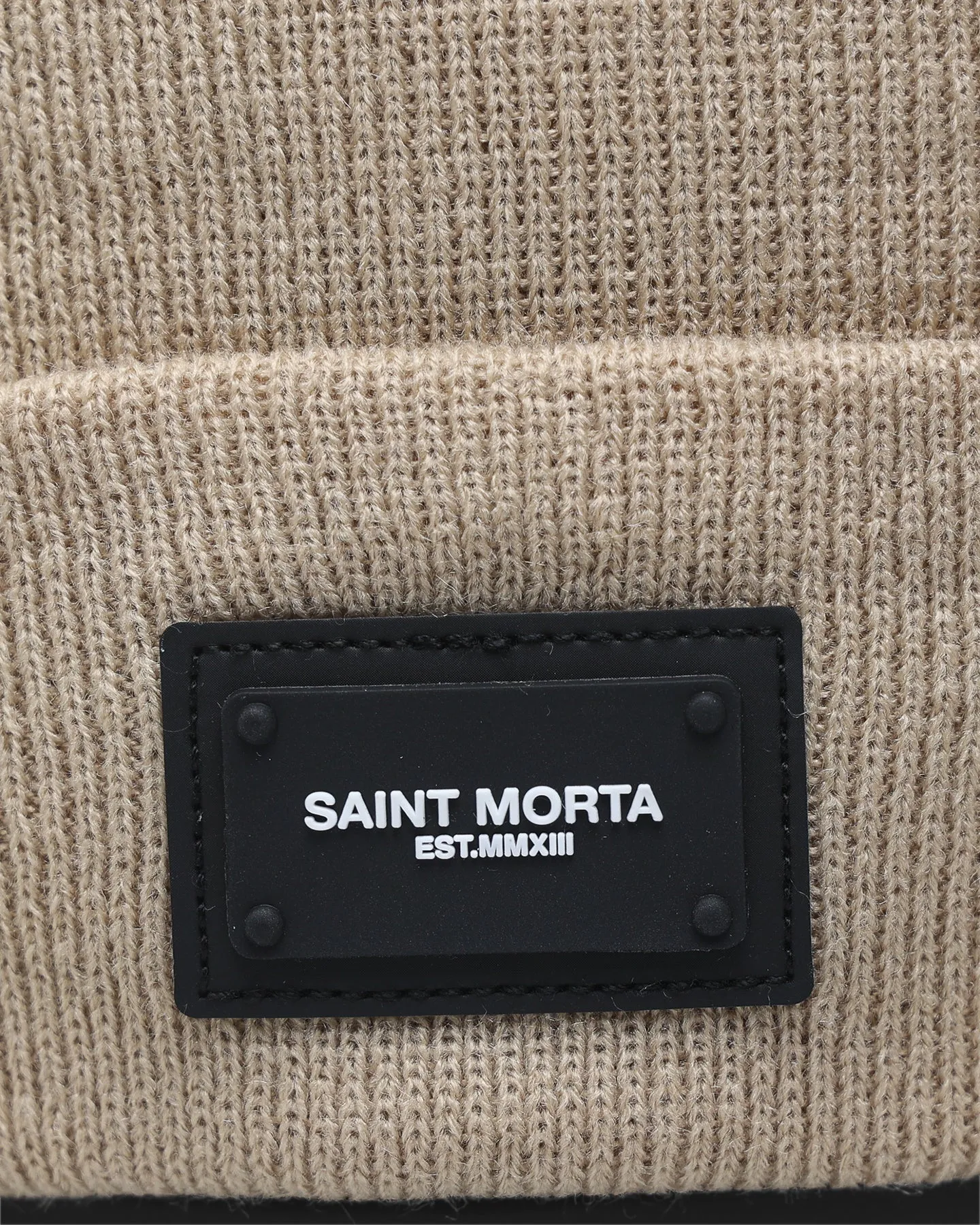 Saint Morta Annex Beanie Stone/Black