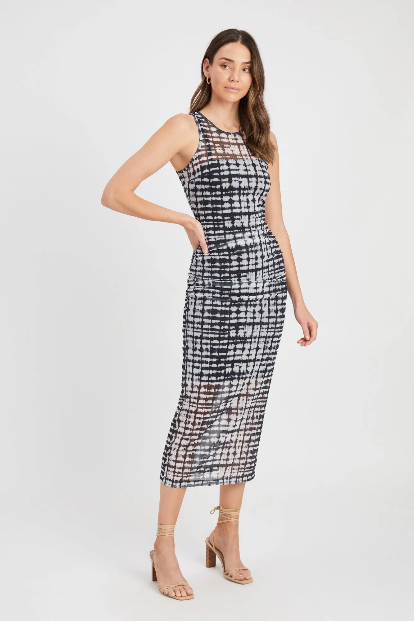 Santon Racer Midi Dress