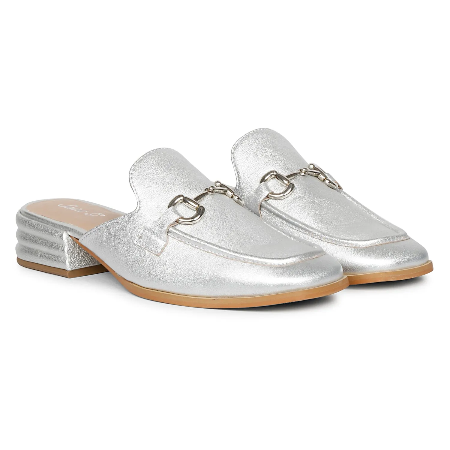 Savannah Metallic - Flat Mules