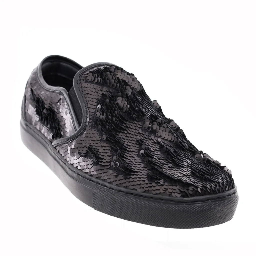 Sequin Slip Ons