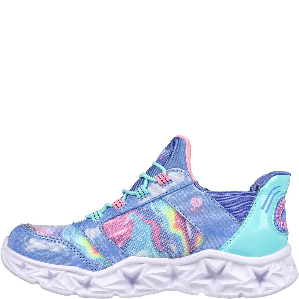 Skechers Galaxy Lights - TieDye Takeoff Trainers