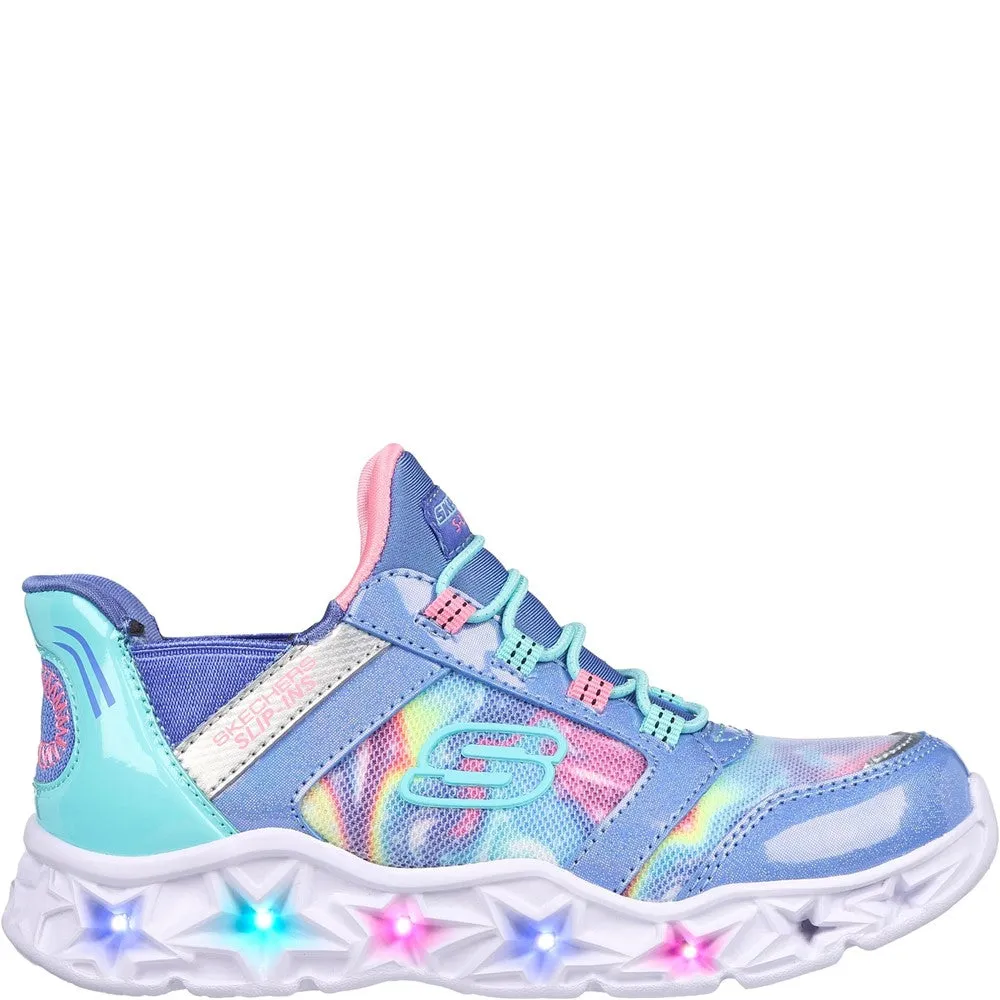 Skechers Galaxy Lights - TieDye Takeoff Trainers