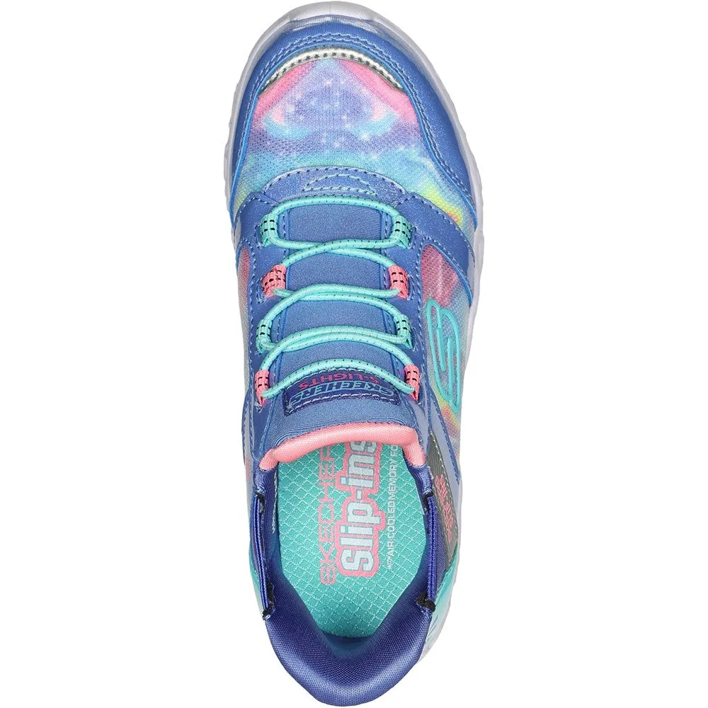 Skechers Galaxy Lights - TieDye Takeoff Trainers