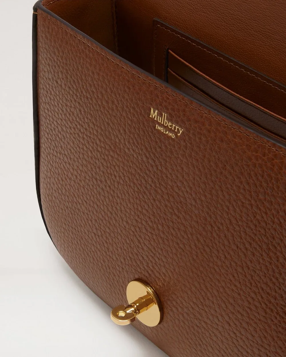 Small Darley Satchel Oak Small Classic Grain