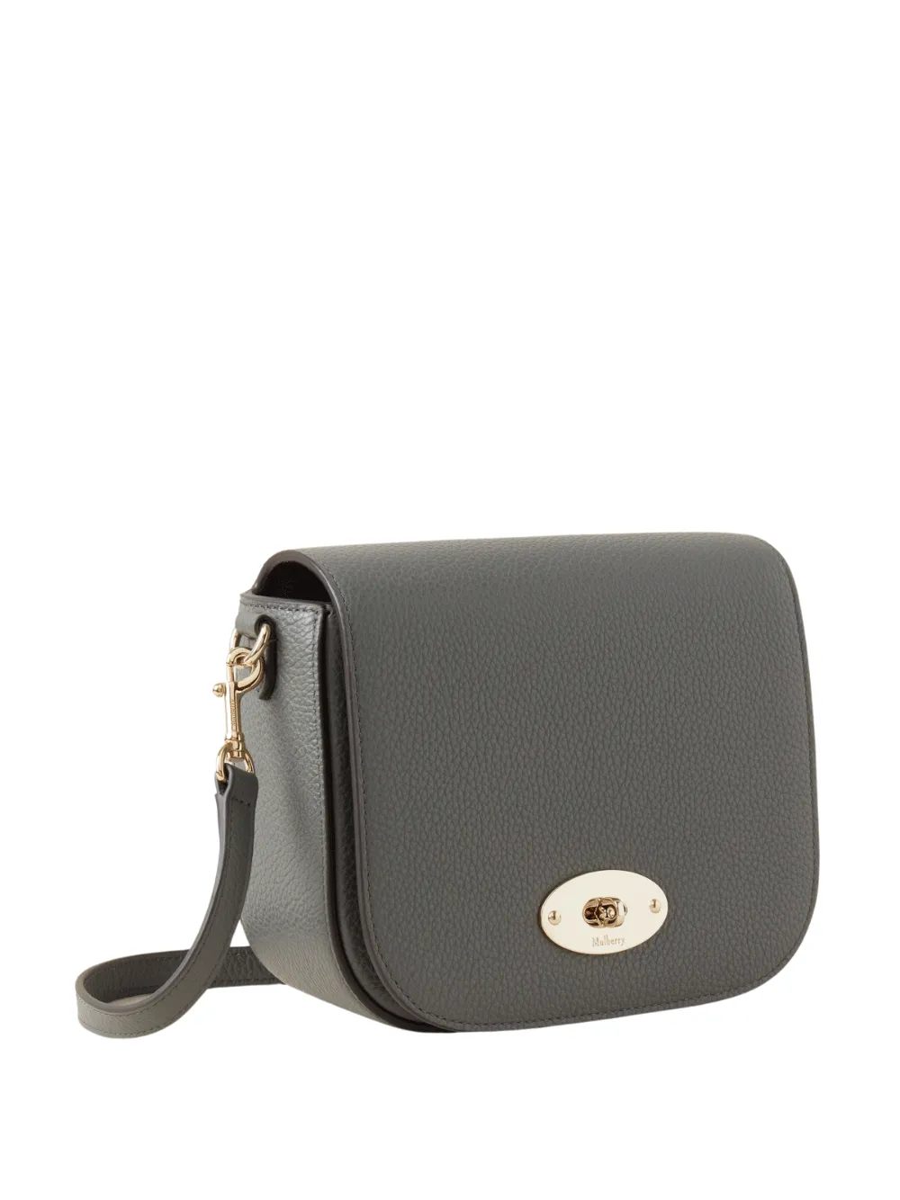 Small Darley Satchel Small Classic Grain (Charcoal)