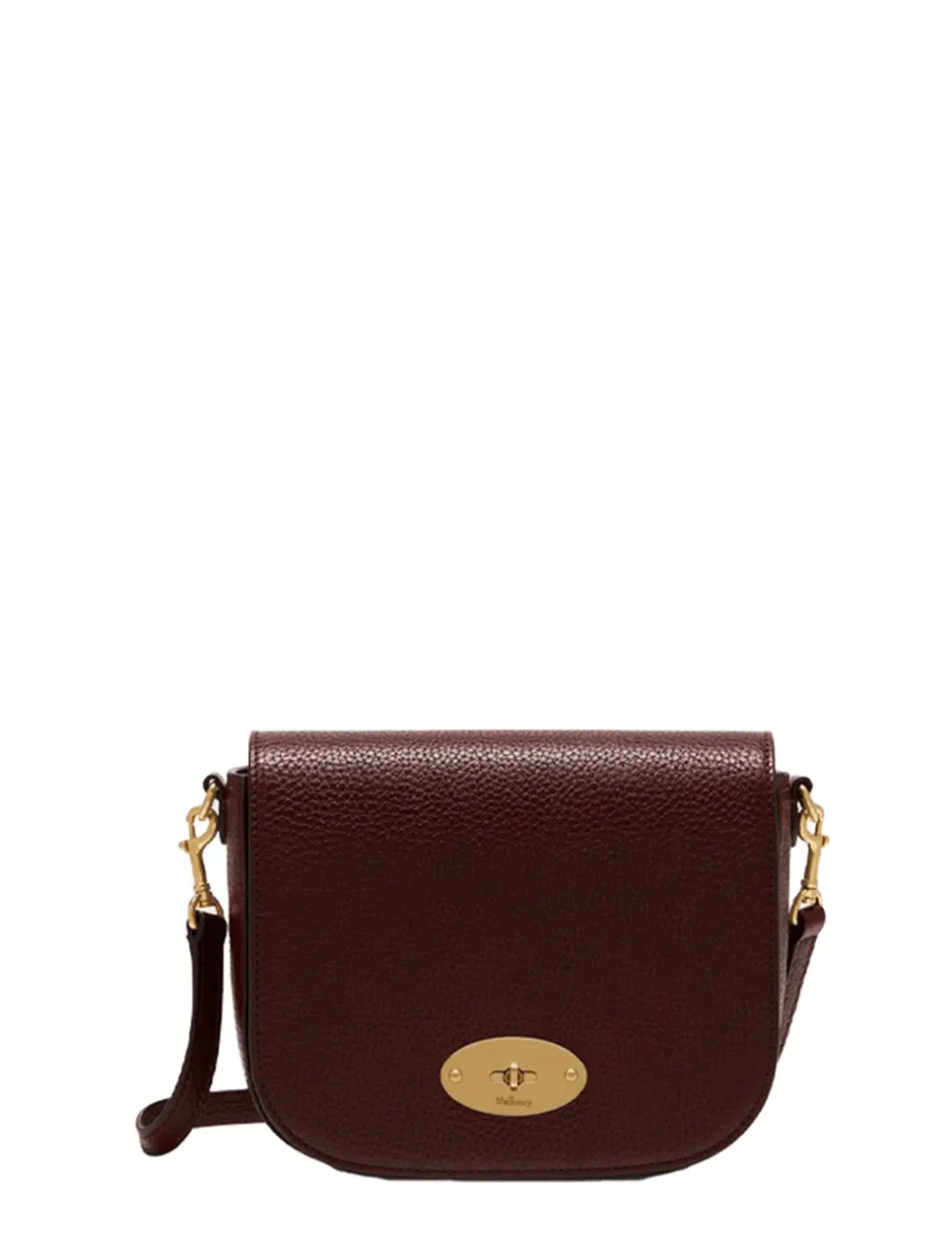 Small Darley Satchel Small Classic Grain (Oxblood)