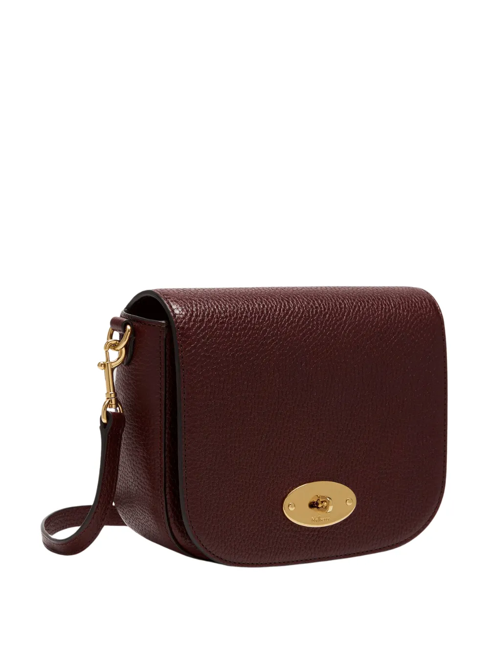 Small Darley Satchel Small Classic Grain (Oxblood)