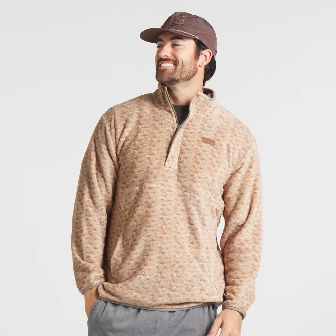 Southern Marsh M Jalisco Retro Fleece BURNT TAUPE