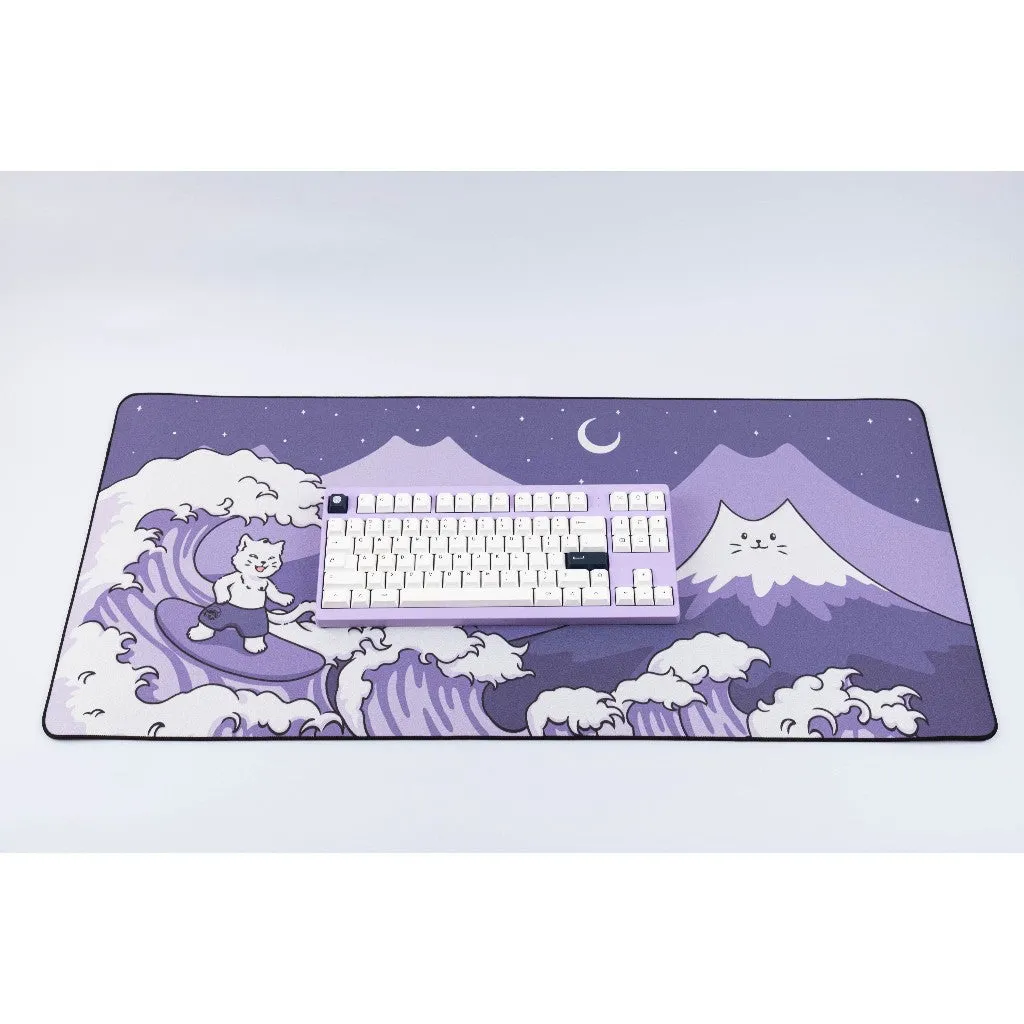 Speed Pro Deskmat | Iconic Blitz x Jeyaynart Cattogawa Wave Deskmat