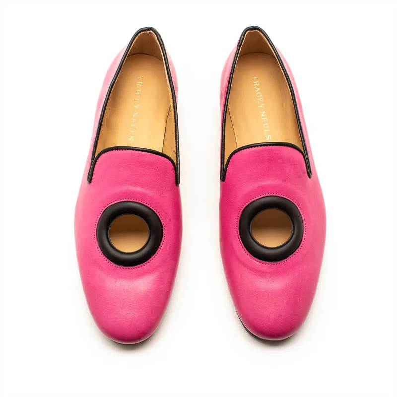 SS24 FONTANA Bubblegum | Leather Loafers