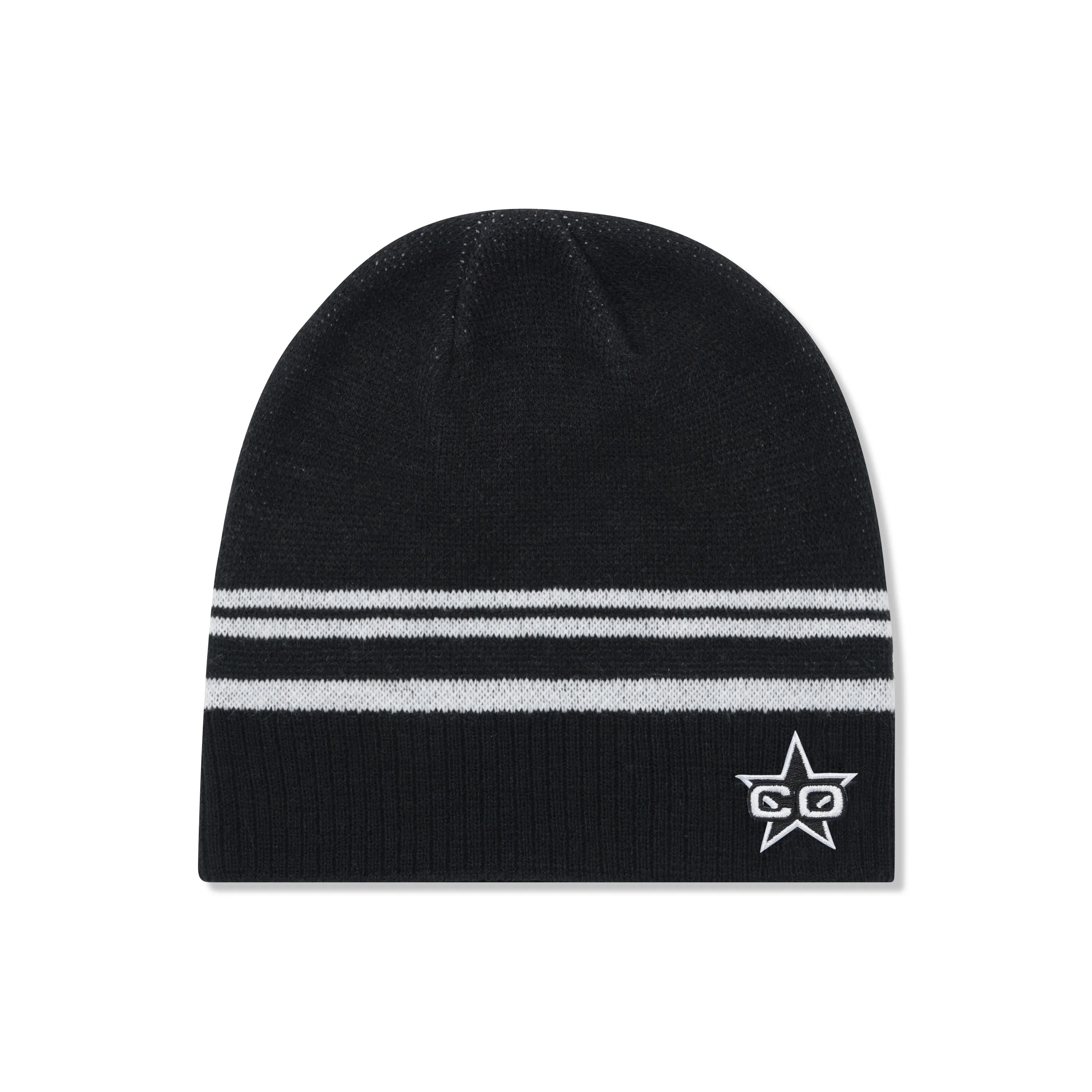 Star Skully Beanie, Black