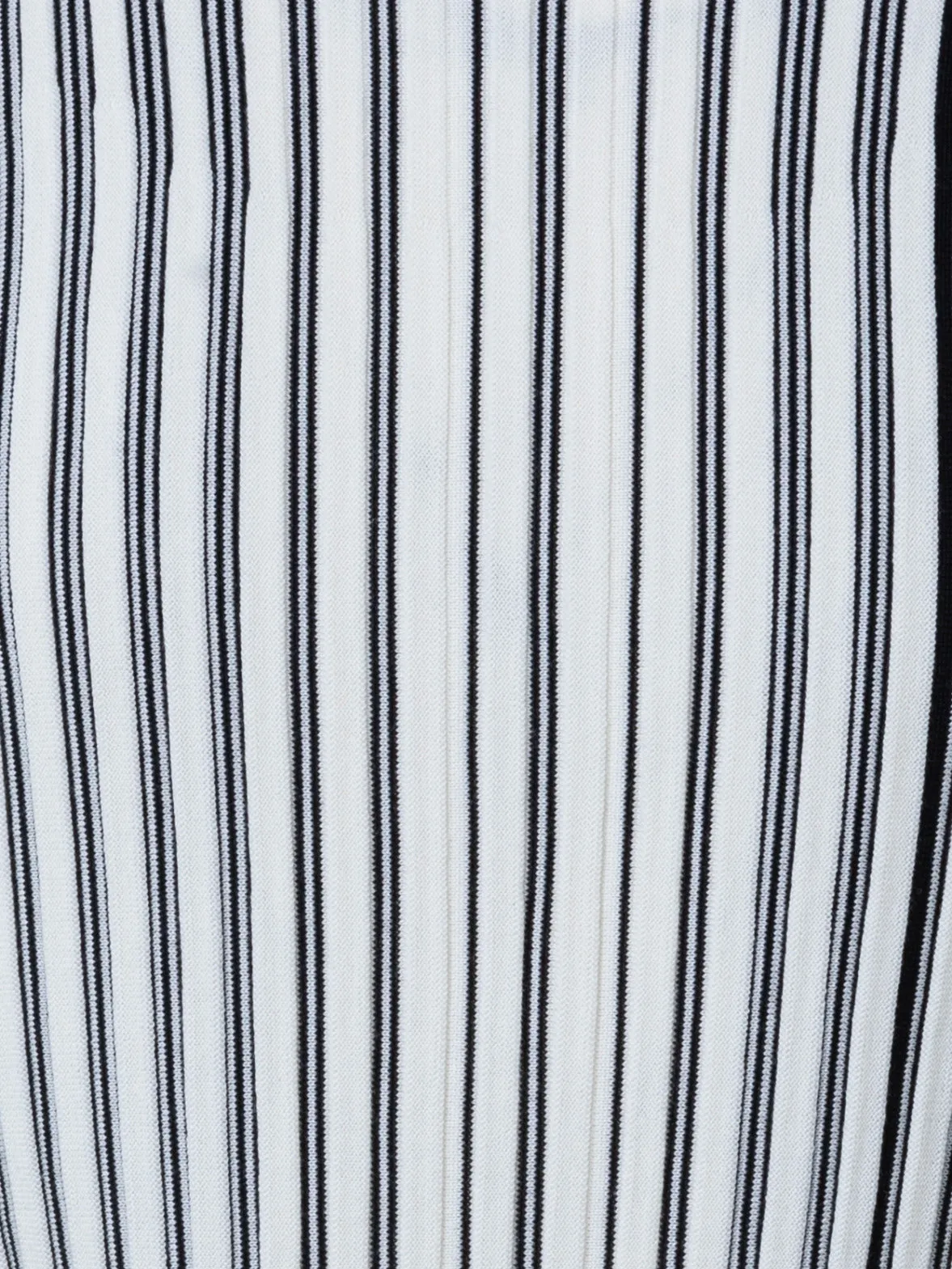 Structured Stripes Merino Wool Pullover