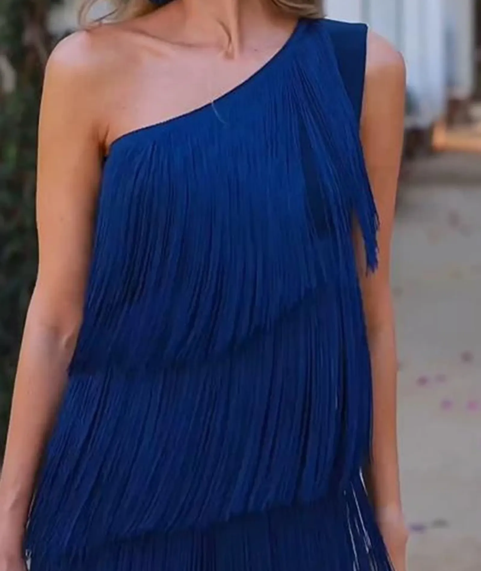 Sultry Ruffled Sexy Beach Party Dress