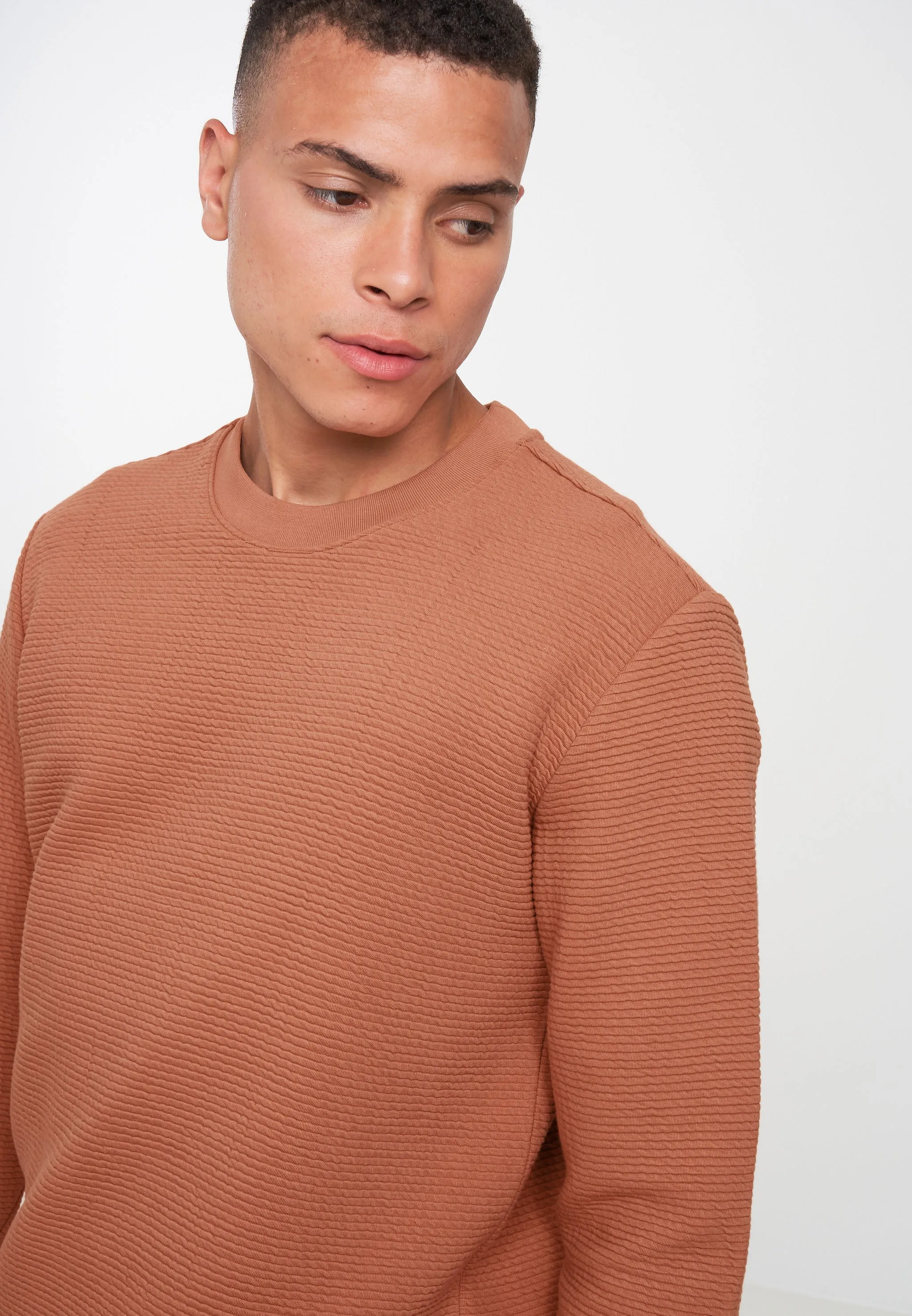 Sweatshirt SMILAX sunset orange  | recolution