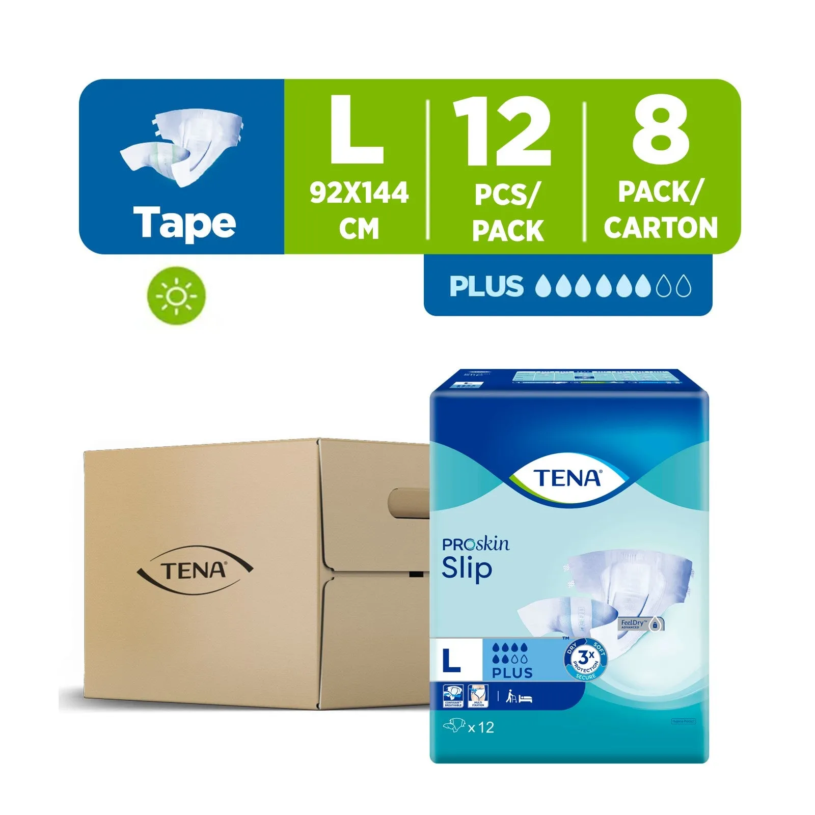 TENA Slip Plus