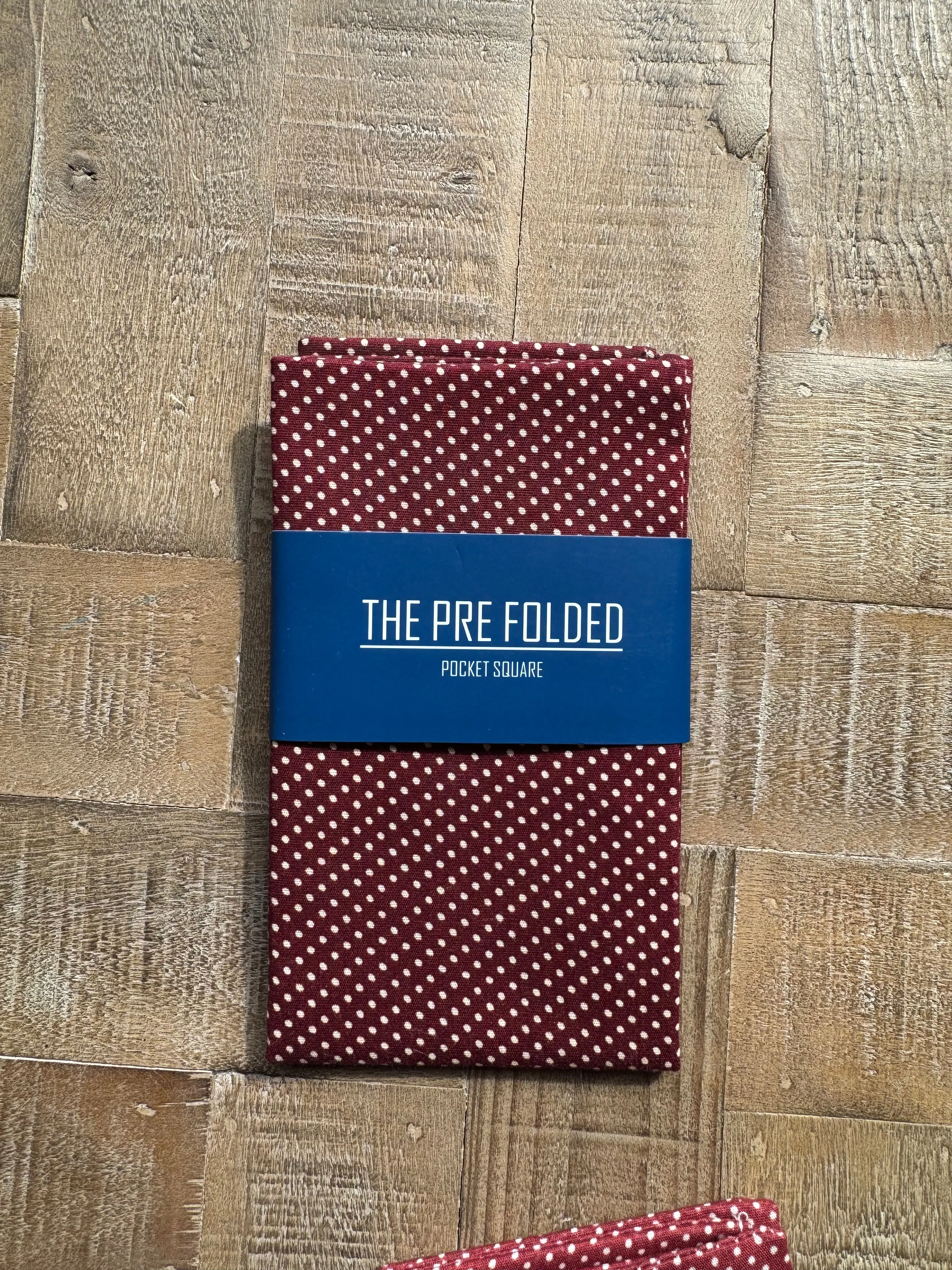 The Pre Folded Pocket Square