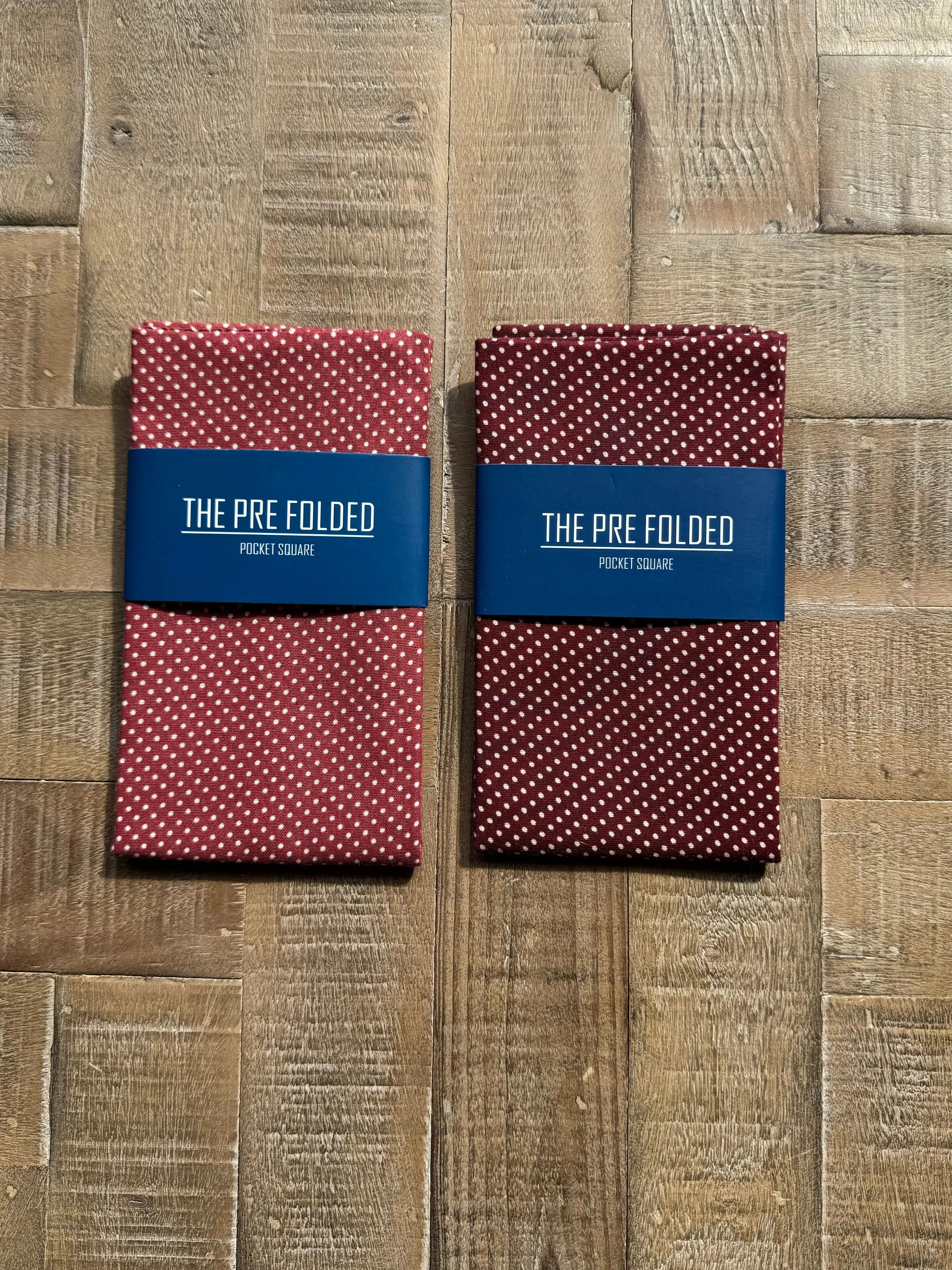 The Pre Folded Pocket Square