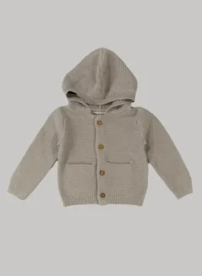 The William Hooded Cardigan