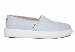 Toms Womens Alpargata Mallow Misty Blue Color Changing Twill