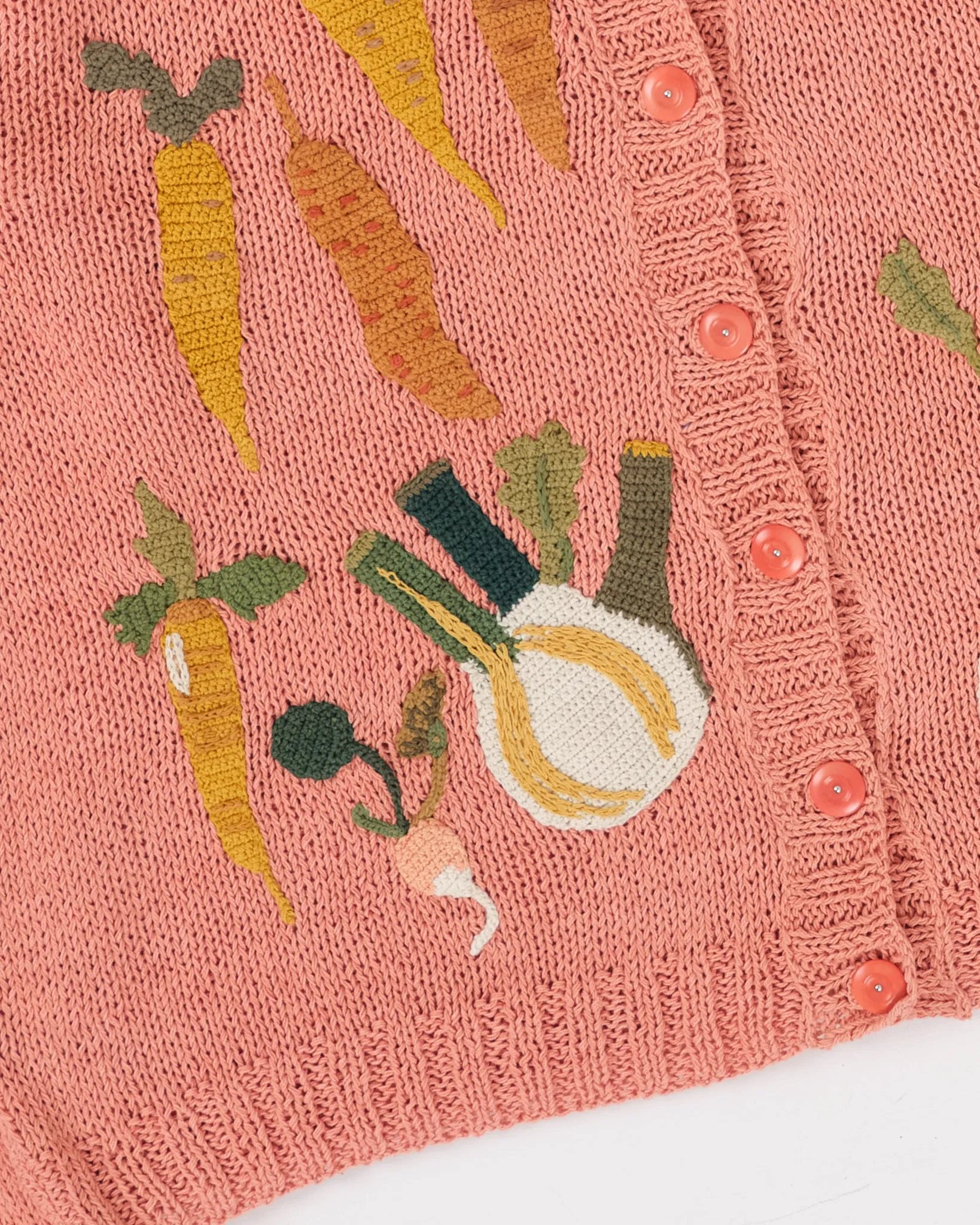 Twinsun Knit Cardigan - Pink Rooting For You