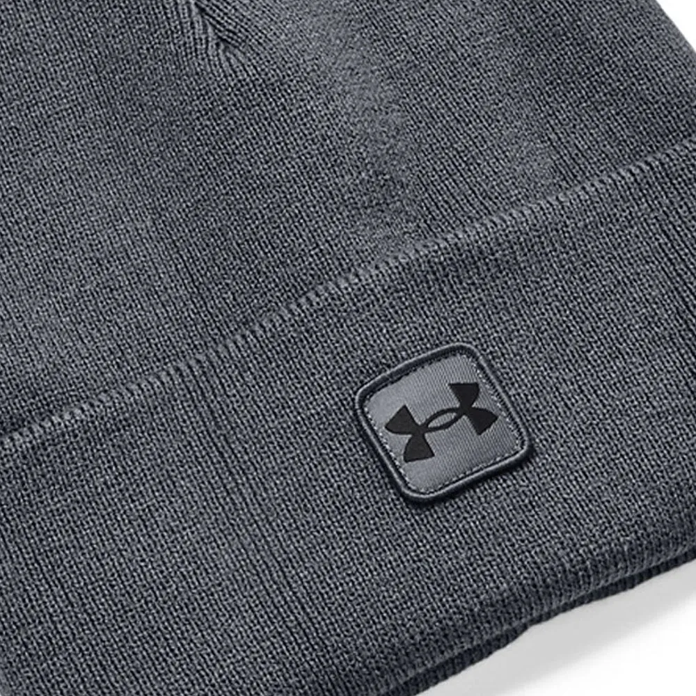 Under Armour Halftime Cuff Beanie Hat - Pitch Grey