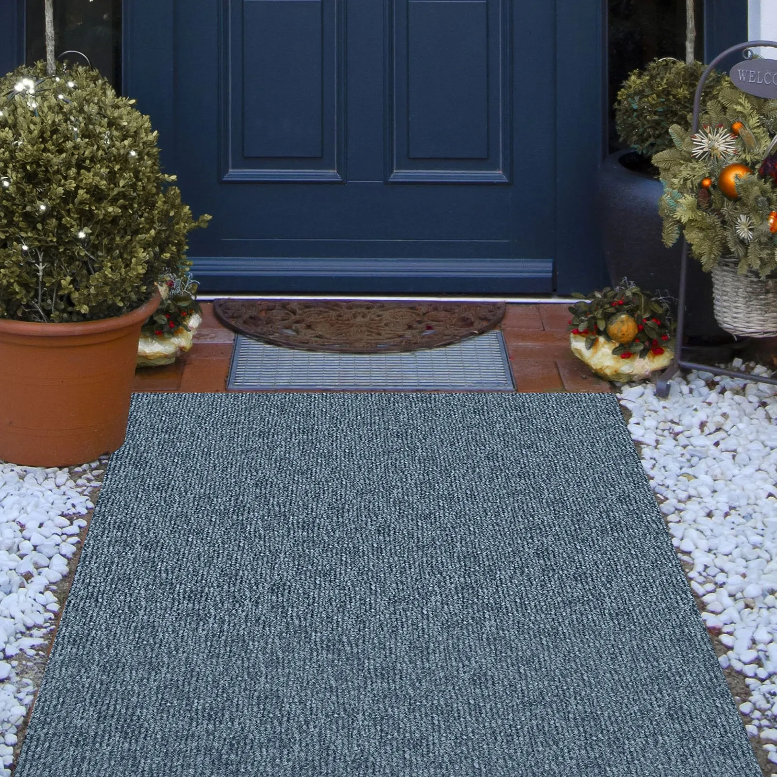 Vevor Marine Carpet 6' x 36' Waterproof Non-Slip Texture Rug Indoor/Outdoor Gray New