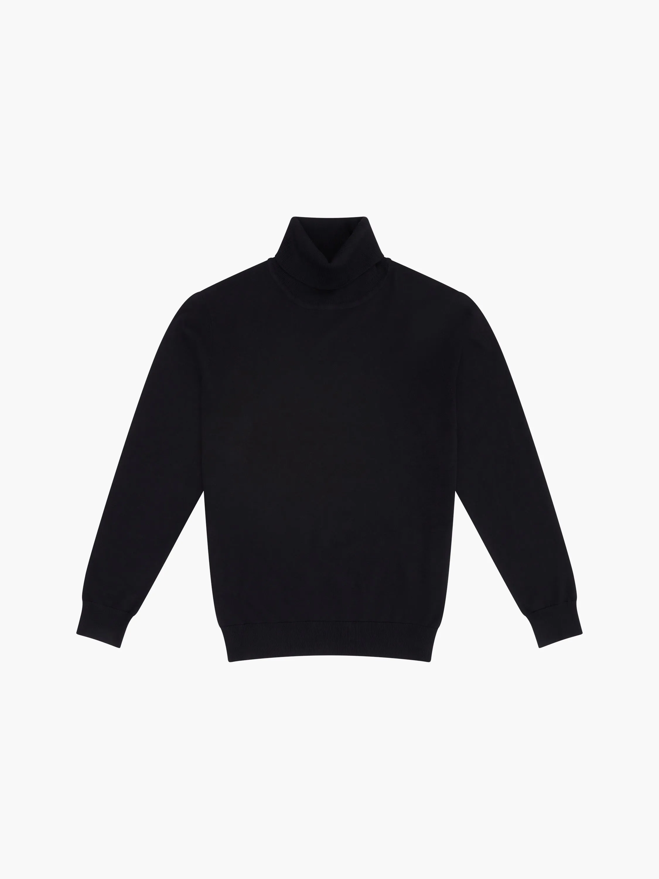 Viscose Blend Turtle Neck Jumper