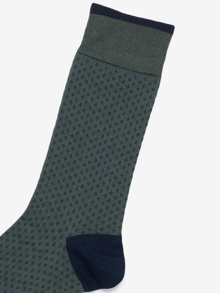 WES Lounge Olive Premium Full-Length Socks